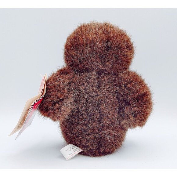 VINTAGE 1992 K&M International BROWN OWL 6" Plush w/Movable Parts - Picture 3 of 6